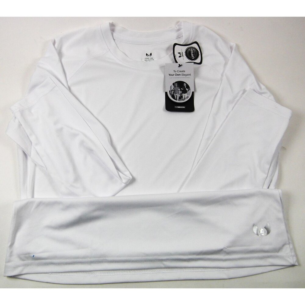 Mens Short Sleeve Size L Performance T-Shirt Quick Dry UPF 50+ Athletic